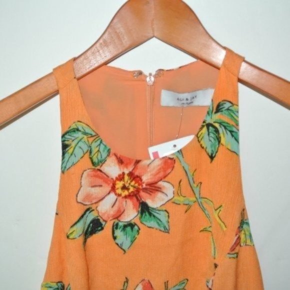 Ali & Jay Chiquita Floral Print Midi Dress XS - Picture 12 of 16